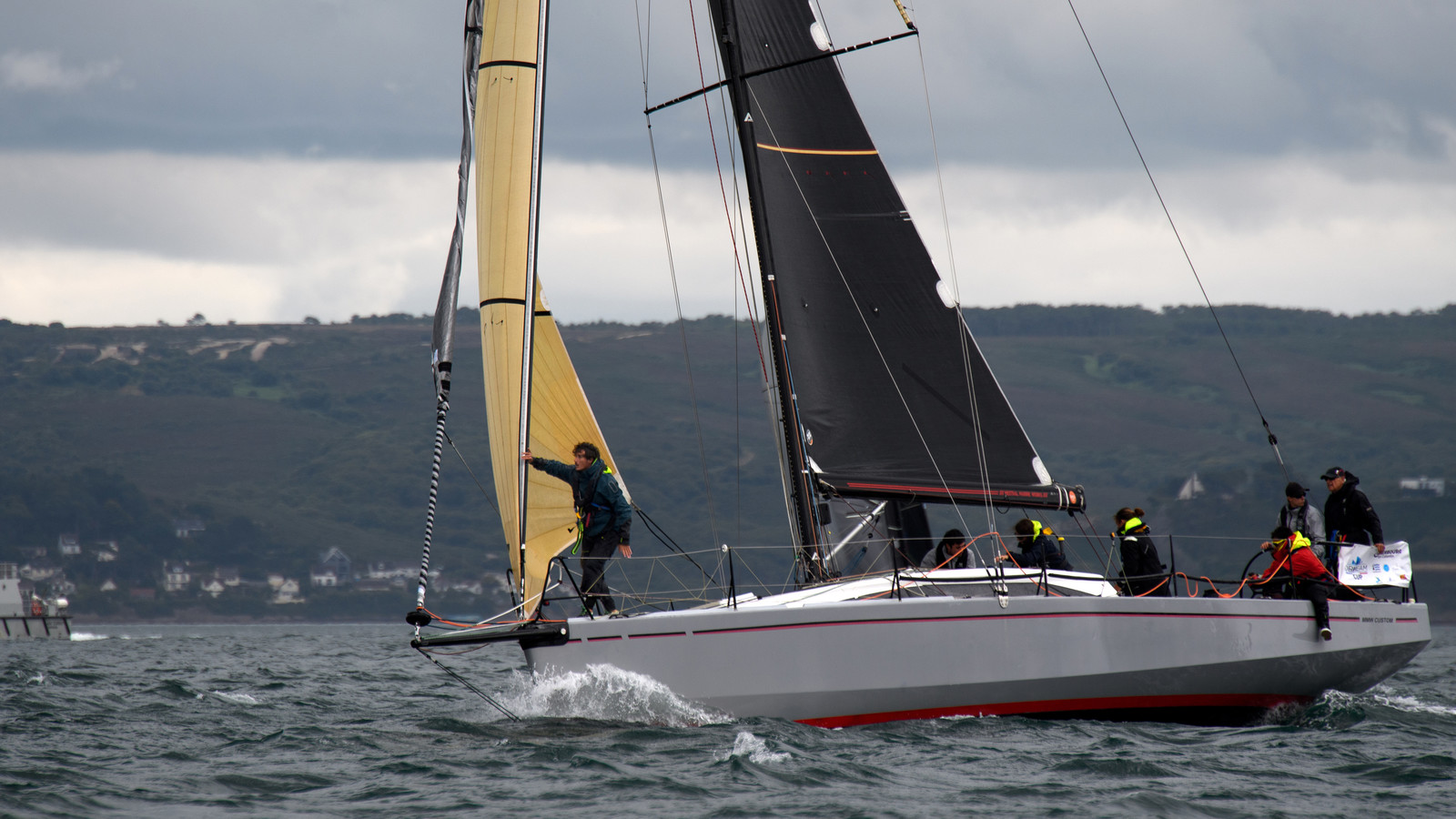 La Drheam Cup, grand prix de France de course au large, au départ de Cherbourg-en-Cotentin.