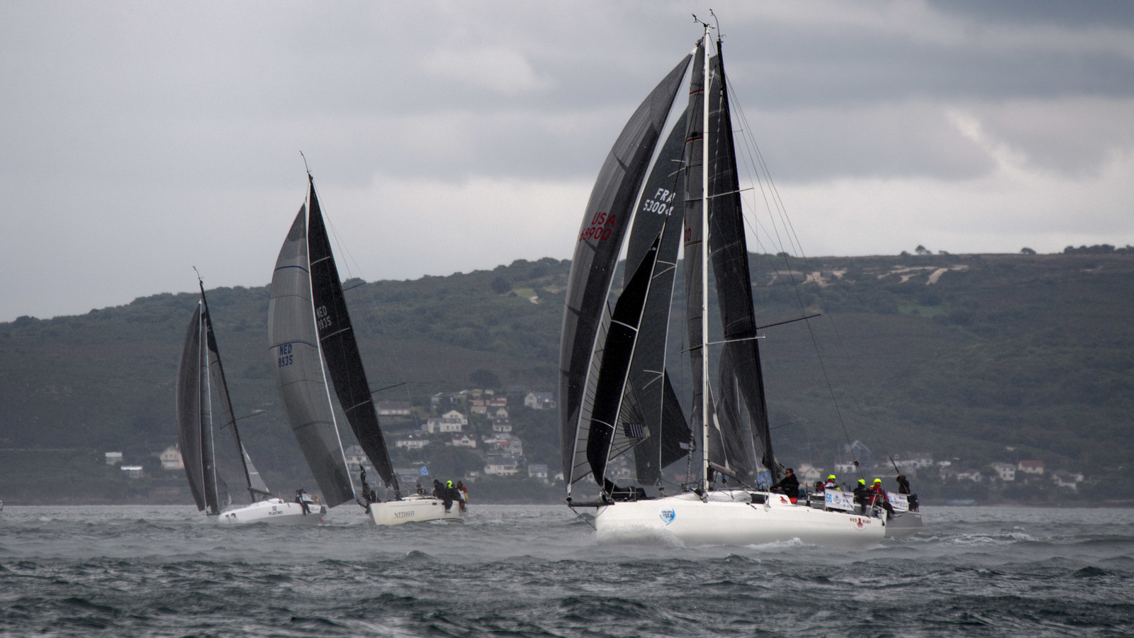 La Drheam Cup, grand prix de France de course au large, au départ de Cherbourg-en-Cotentin.