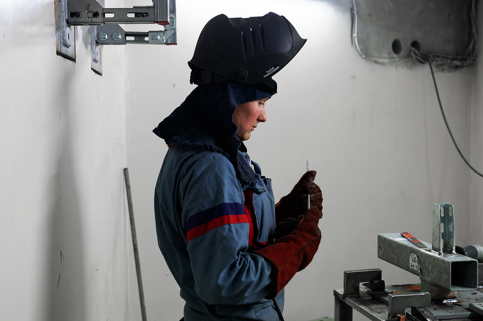 Reportages sur le site nucléaire EPR à Flamanville (Cotentin)