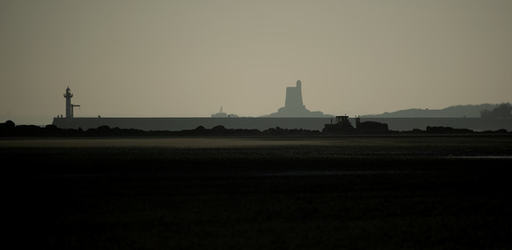 Les parcs à huîtres de Saint-Vaast-la-Hougue (Cotentin)