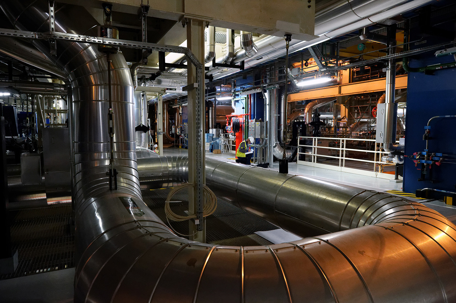 Reportages sur le site nucléaire EPR à Flamanville (Cotentin)