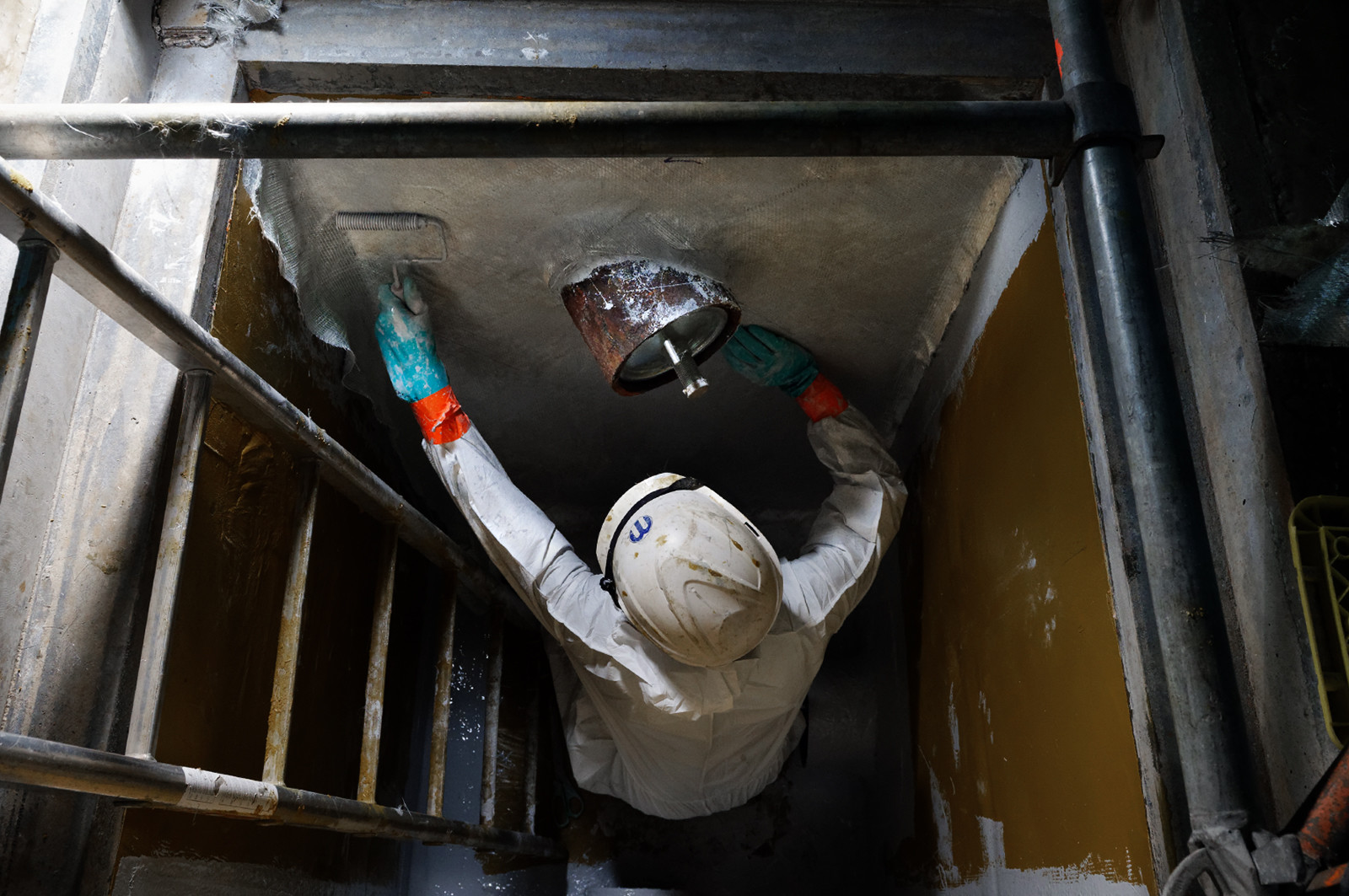 Reportages sur le site nucléaire EPR à Flamanville (Cotentin)