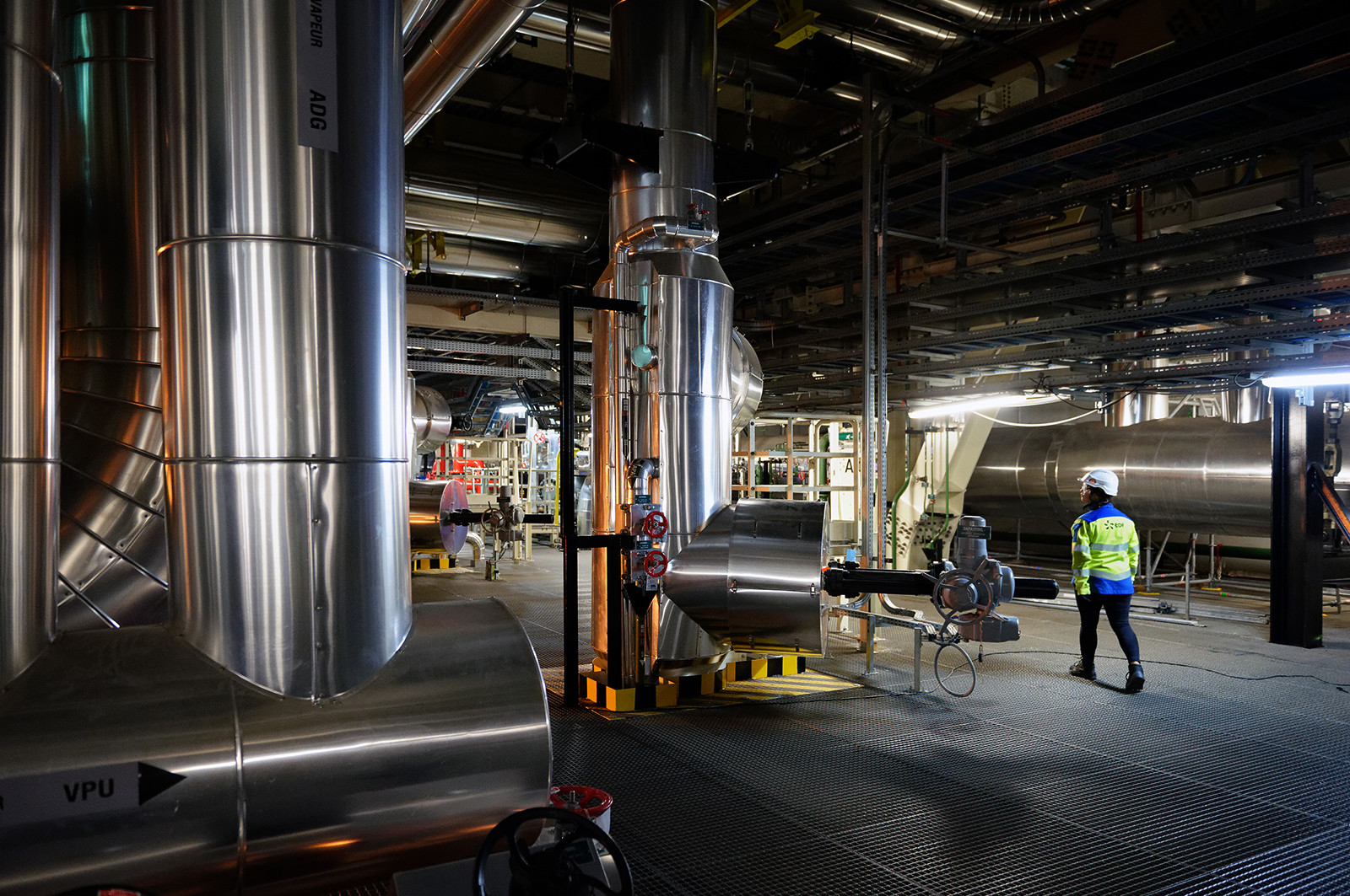 Reportages sur le site nucléaire EPR à Flamanville (Cotentin)