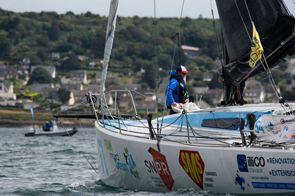 La Drheam Cup, grand prix de France de course au large, au départ de Cherbourg-en-Cotentin.