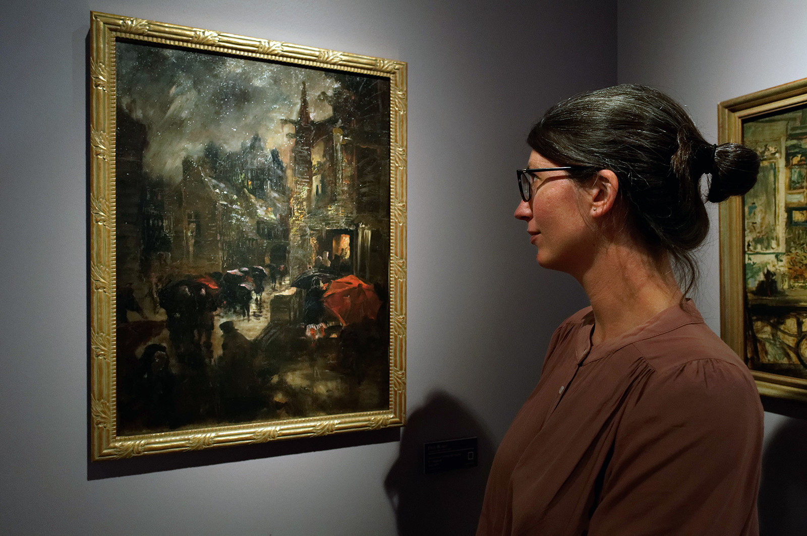 Une aquarelle de Berthe Morisot (1871) au musée Thomas Henry à Cherbourg-en-Cotentin