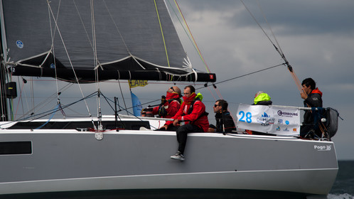 La Drheam Cup, grand prix de France de course au large, au départ de Cherbourg-en-Cotentin.