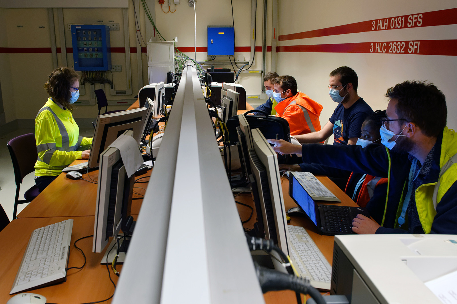 Reportages sur le site nucléaire EPR à Flamanville (Cotentin)