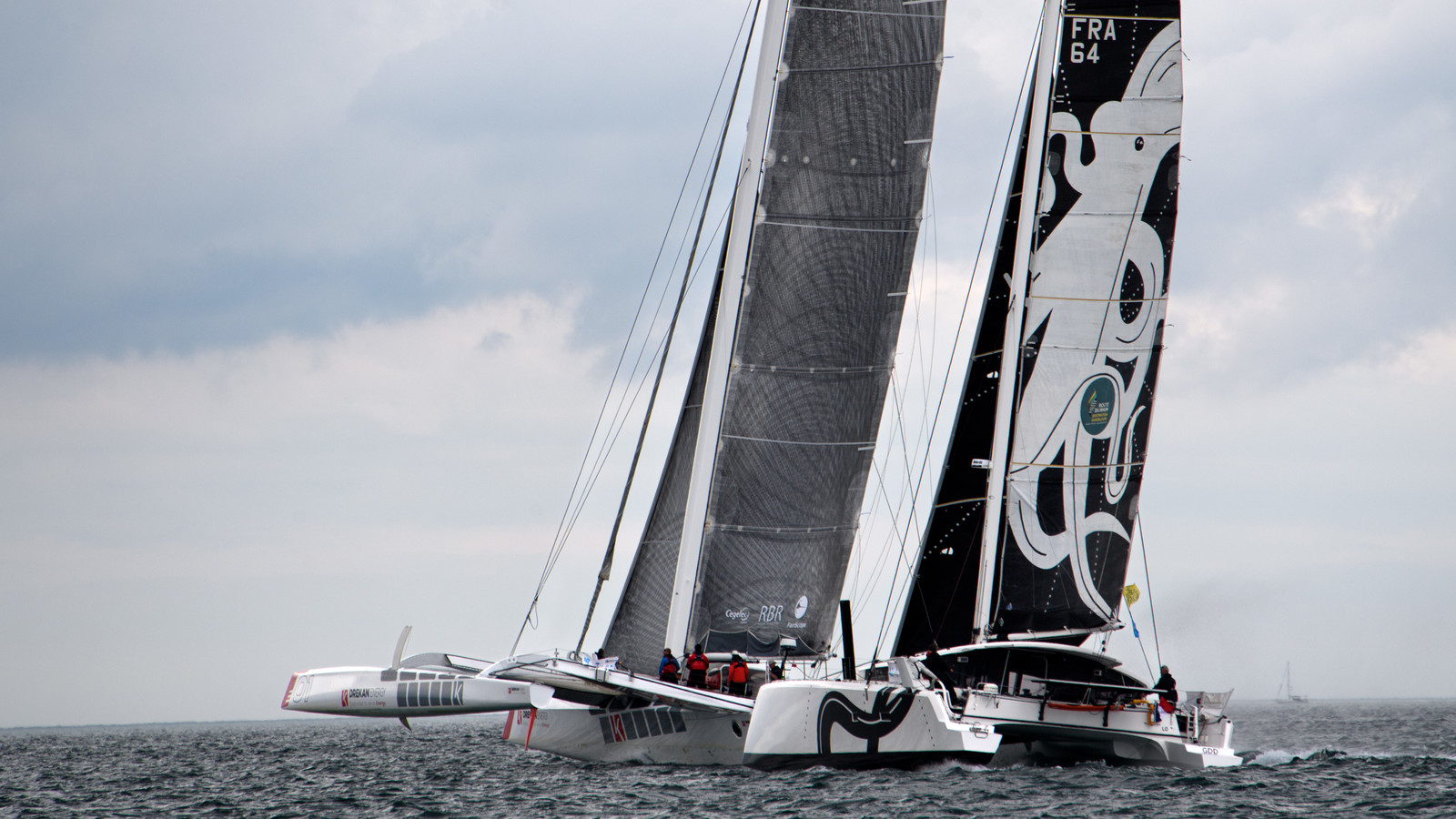 La Drheam Cup, grand prix de France de course au large, au départ de Cherbourg-en-Cotentin.