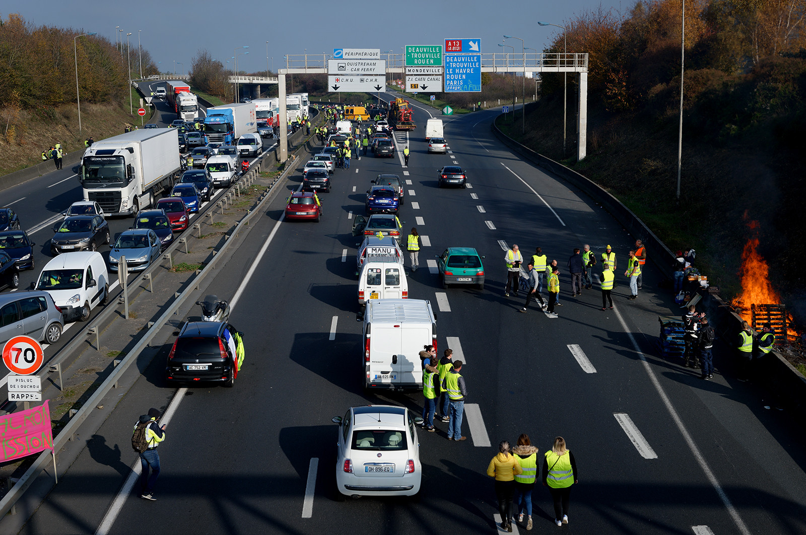 Les Gilets jaunes. Un mouvement social inédit en France