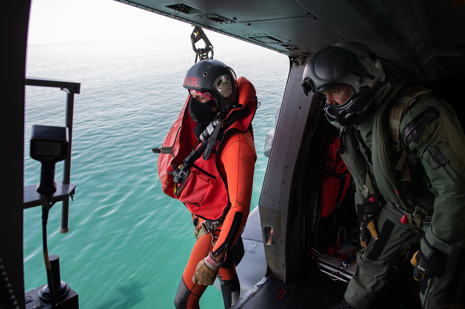 L'hélicoptère Caïman de la 33F en exercice