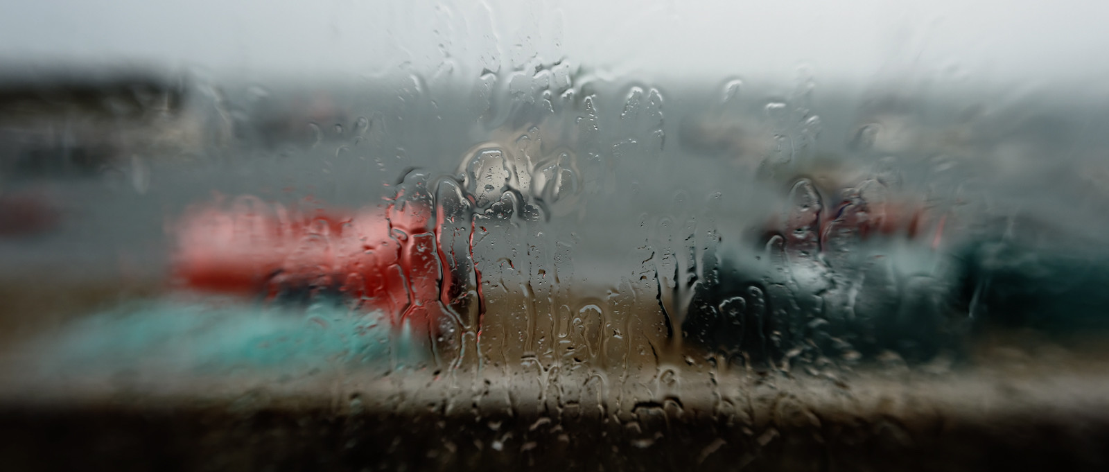 Une journée pluvieuse dans la Hague