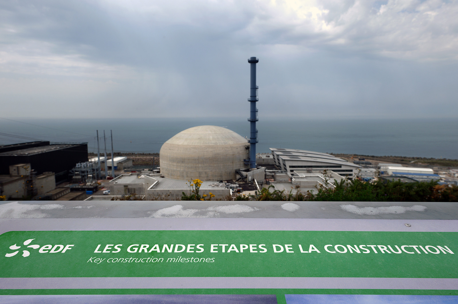Reportages sur le site nucléaire EPR à Flamanville (Cotentin)
