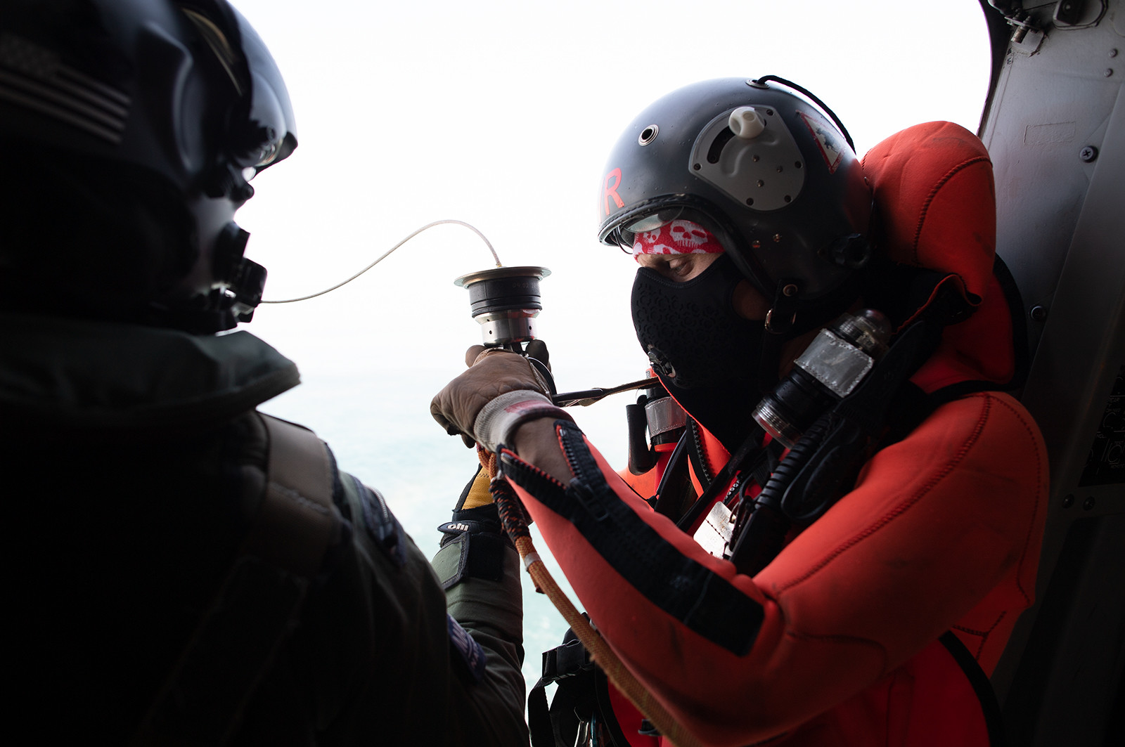 L'hélicoptère Caïman de la 33F en exercice