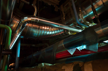 Reportages sur le site nucléaire EPR à Flamanville (Cotentin).