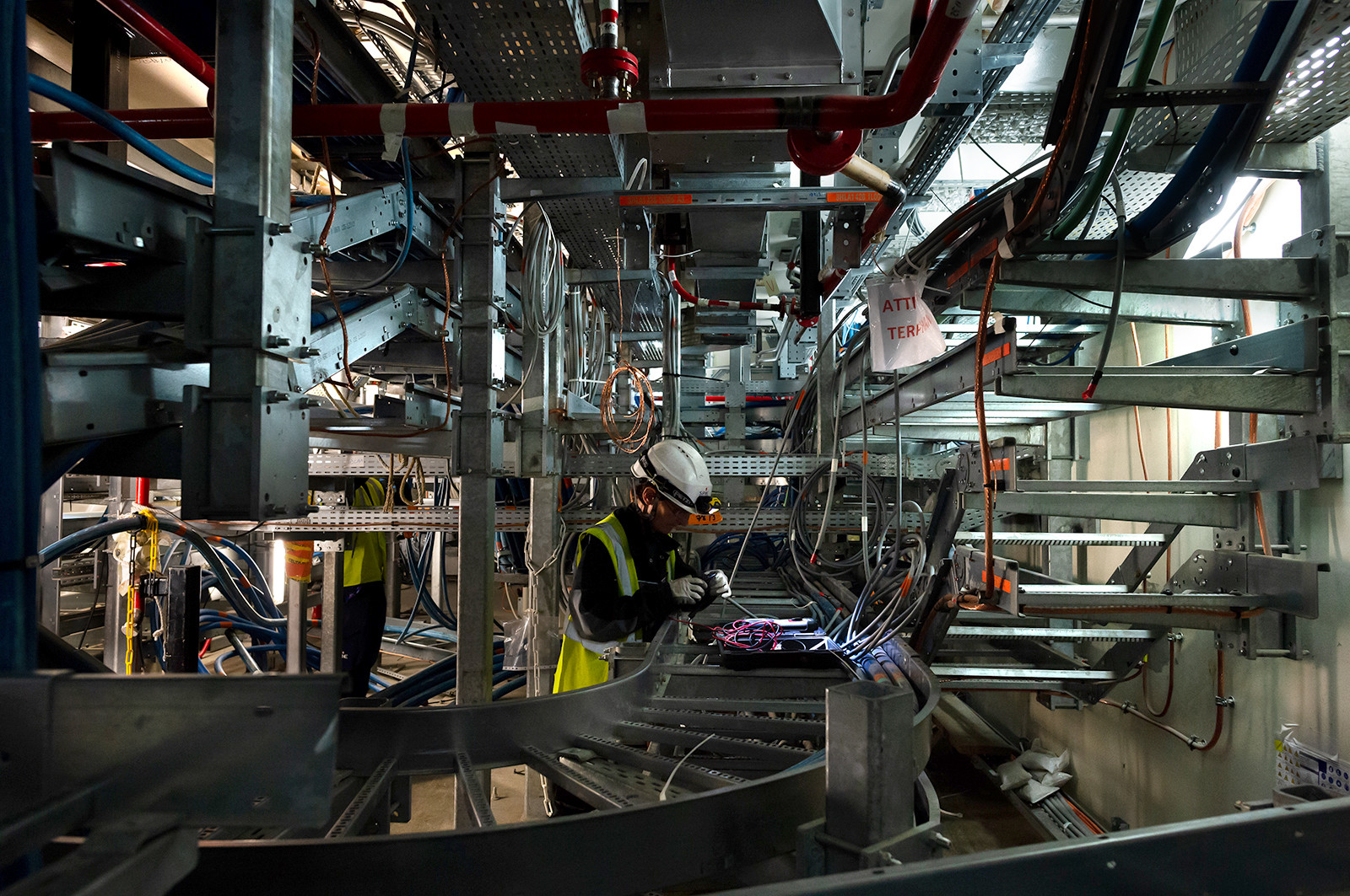 Reportages sur le site nucléaire EPR à Flamanville (Cotentin).