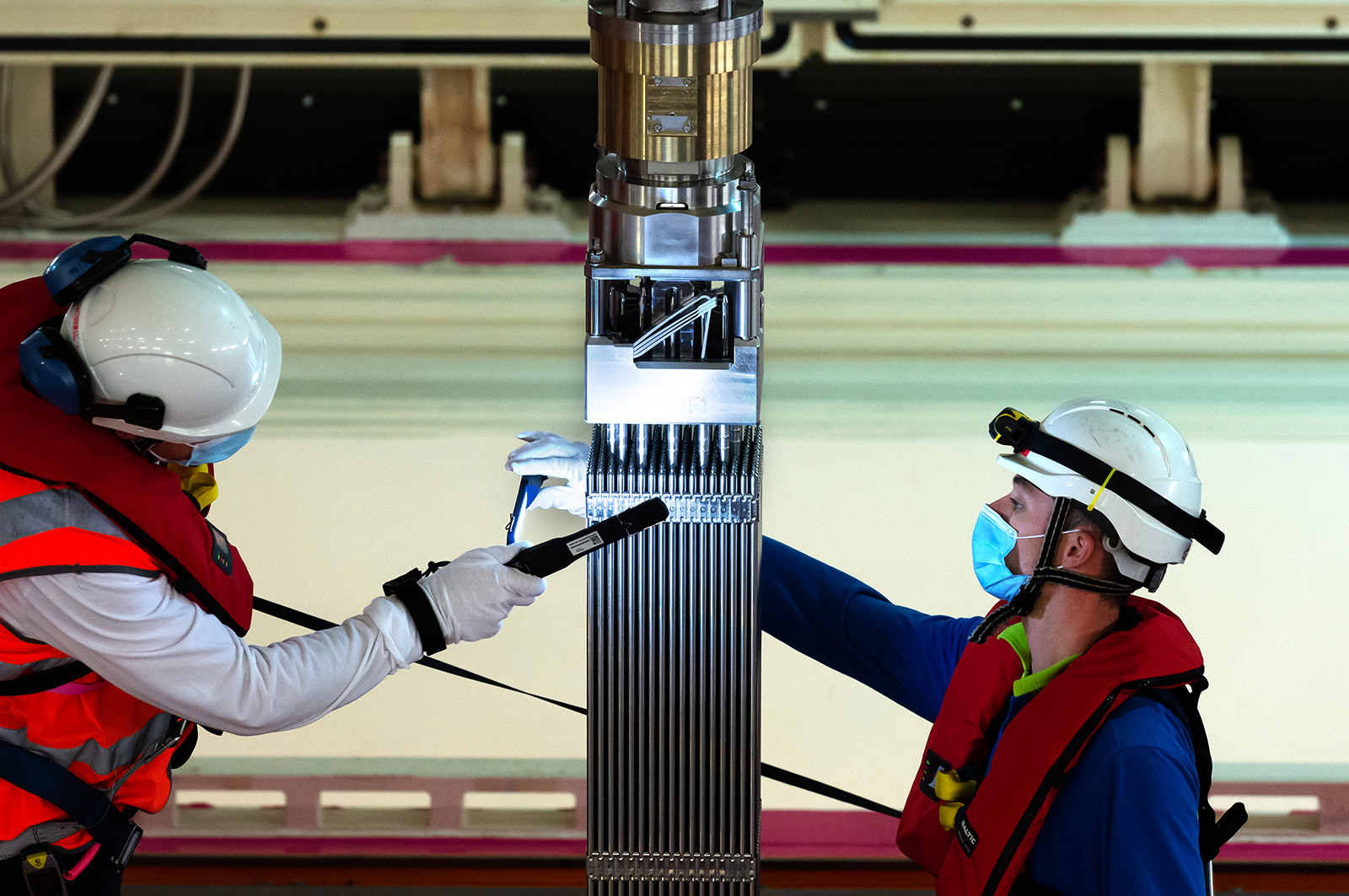 Reportages sur le site nucléaire EPR à Flamanville (Cotentin)