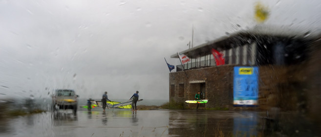Une journée pluvieuse dans la Hague