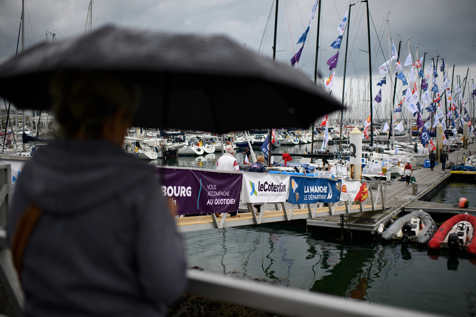 La Drheam Cup, grand prix de France de course au large, au départ de Cherbourg-en-Cotentin.